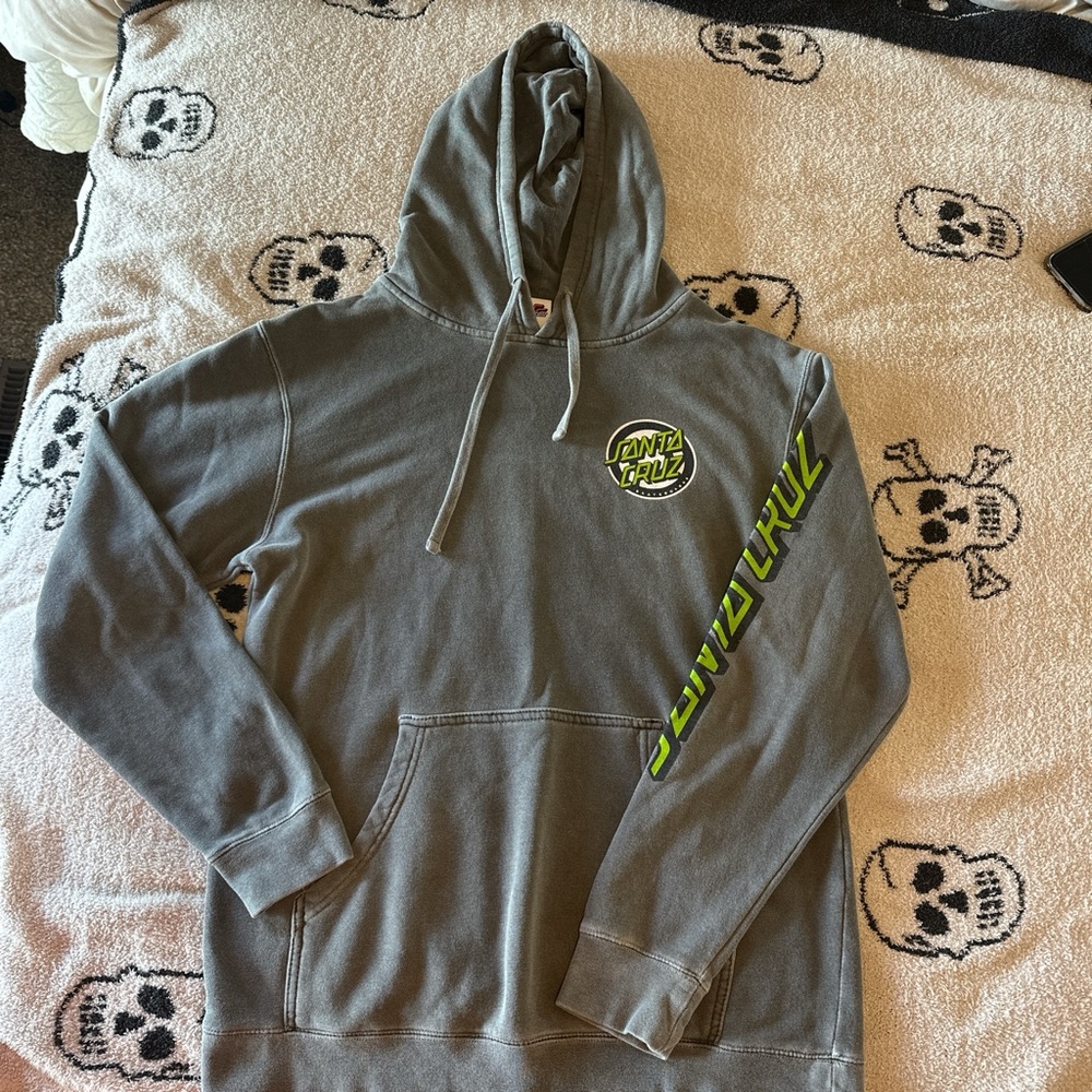 Santa Cruz Skateboards Gray Hoodie